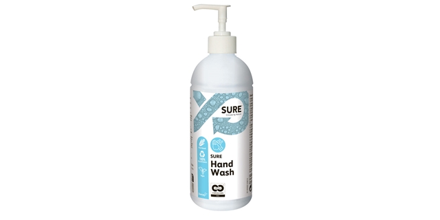 SURE Hand Wash 0,5L                                                                                                                                                                                                                                       